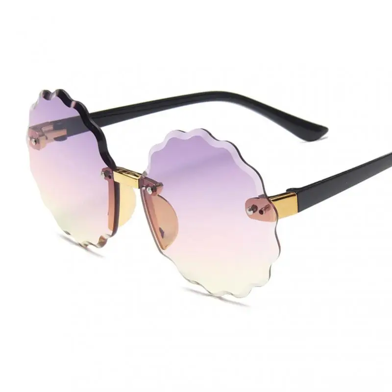 

Kids Sunglasses Boys Girls Women Heart Rimless Children Sun Glasses Girls Outdoors Travel UV400 Protection Eyewear