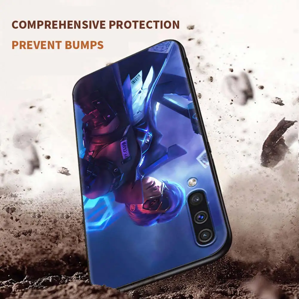 

Game Garena Free Fire Case For Samsung Galaxy A50 A10 A70 A20e M31 A30 A40 A02s M30s M21 M11 F41 Shockproof TPU Black Cover
