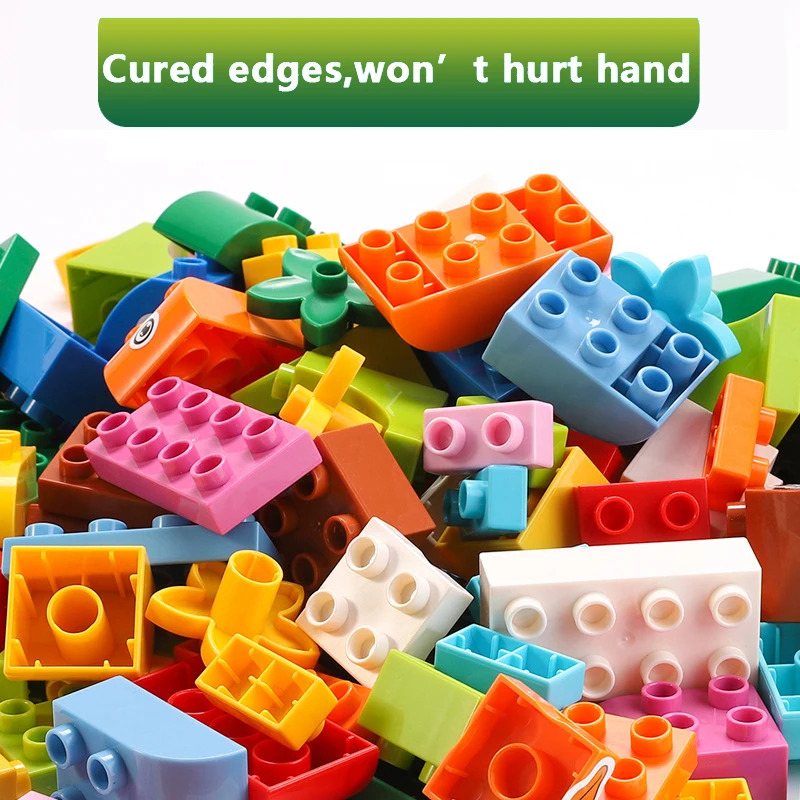 100 шт. большие размеры строительные блоки для животных DIY креативные кирпичи