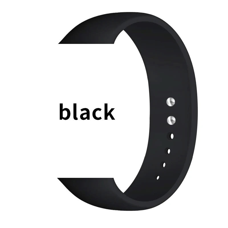 Универсальный сменный Мужской силиконовый браслет t для iWatch 38 мм 42 Watch Series 3 watch 2