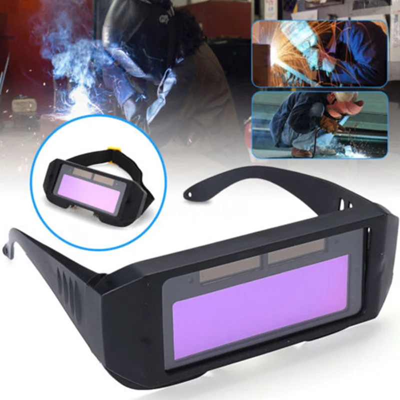 

Auto Darkening Welding Helmet DIN11 Durable Automatic Light Change Anti-Glare Eyes Shied Goggle Glasses Mask Auto Shades Mascara