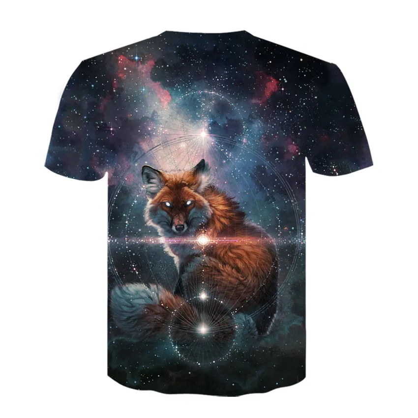 

Trendy boy girl T-shirt 3D printing fashion Harajuku top summer men casual round neck