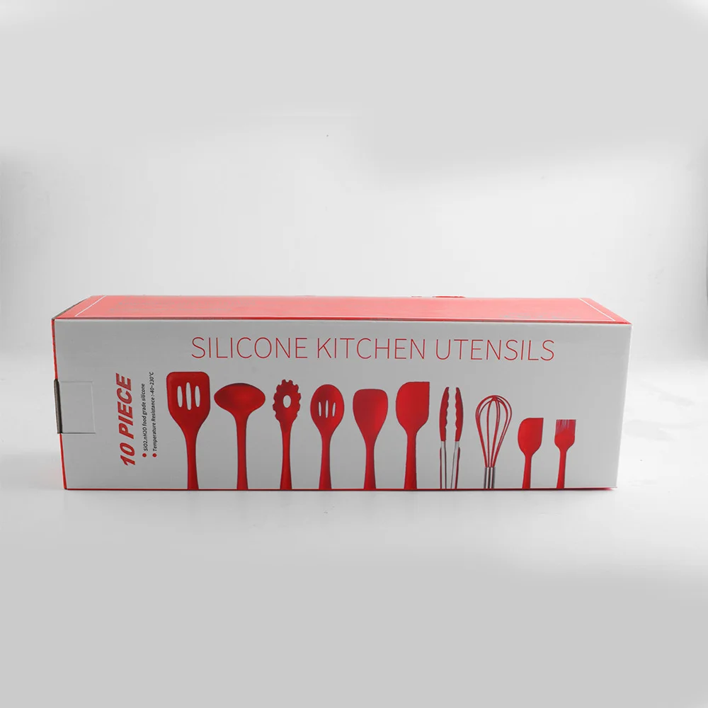 Набор силиконовый для приготовления пищи из 10 предметов ложки Терминаторы