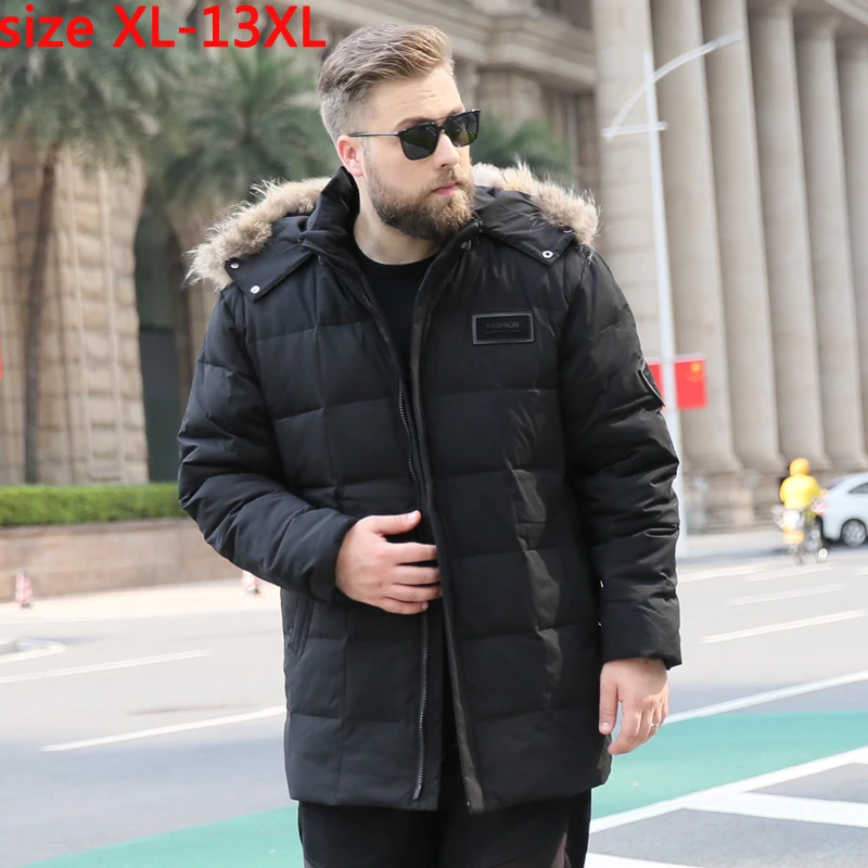 Новая мода высокое качество с меховым капюшоном-воротником куртка супер Экстра