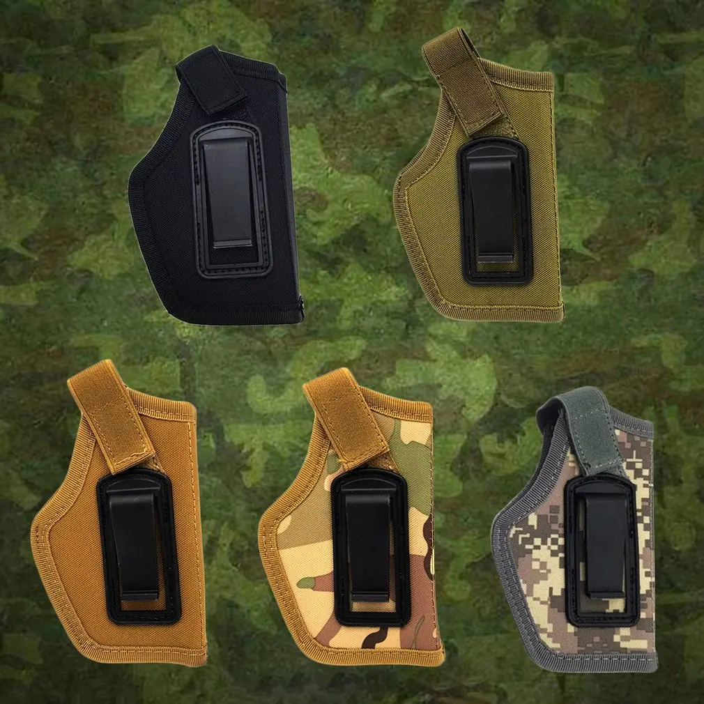 2021 NEW Outdoor CS Hunting Bags Tactical Pistol Concealed Belt Holster for Right Left Hands Subcompact Pistols Safety | Электроника
