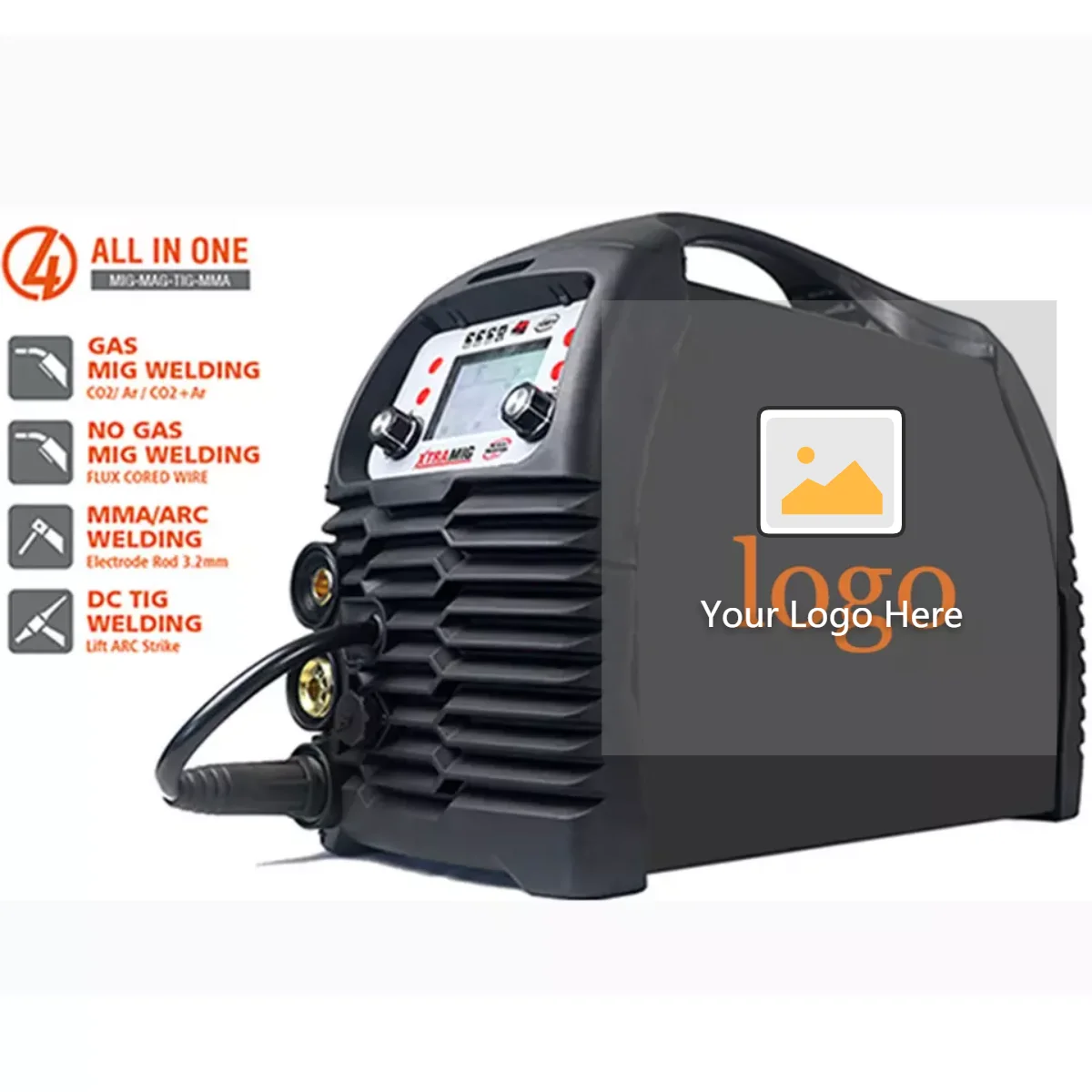 

Decapower 4 IN 1 MMA TIG MAG MIG Welder Aluminium welding machine For Gas Gasless Welding