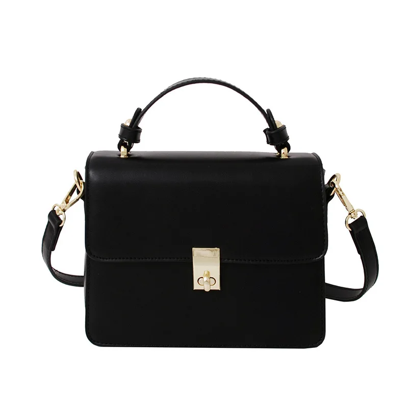 

2021 New Bag Handbag Men's Leather Cross Style Briefcase Business One Shoulder Crossbody Simple Business Bag BBQX104-BBQX105