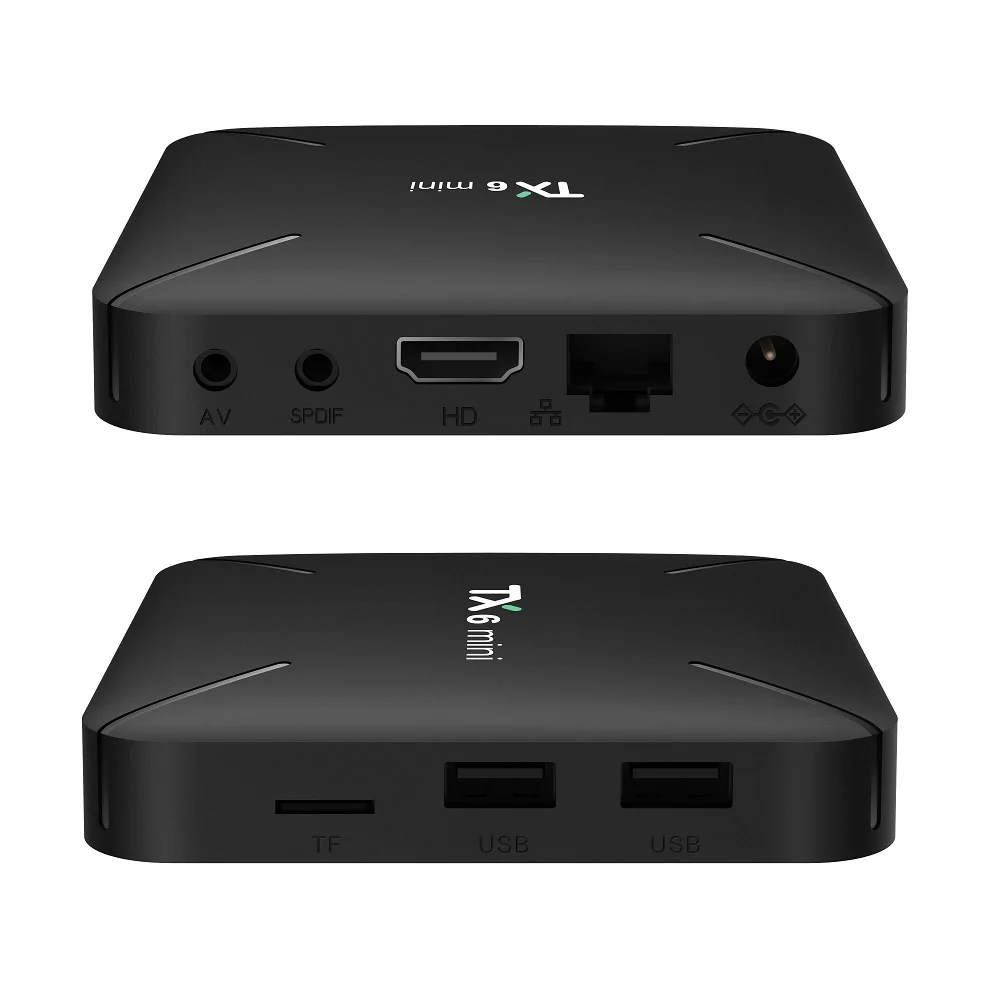 Android TV Box 9 0 TX6 Mini Allwinner H6 Dual Wifi BT4.2 2 Гб 16 ALICE UX USD3.0 HDR 4K Поддержка Google Player Youtube Netflix |