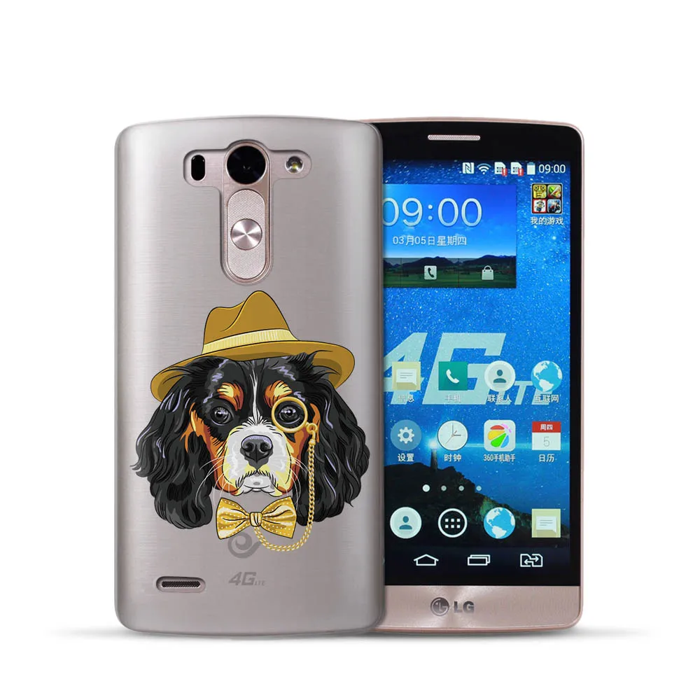 Забавный мультяшный кот собака чехол для телефона Lg X screen Q6 Q8 G5 G6 K4 K10 K8 2018 power 2