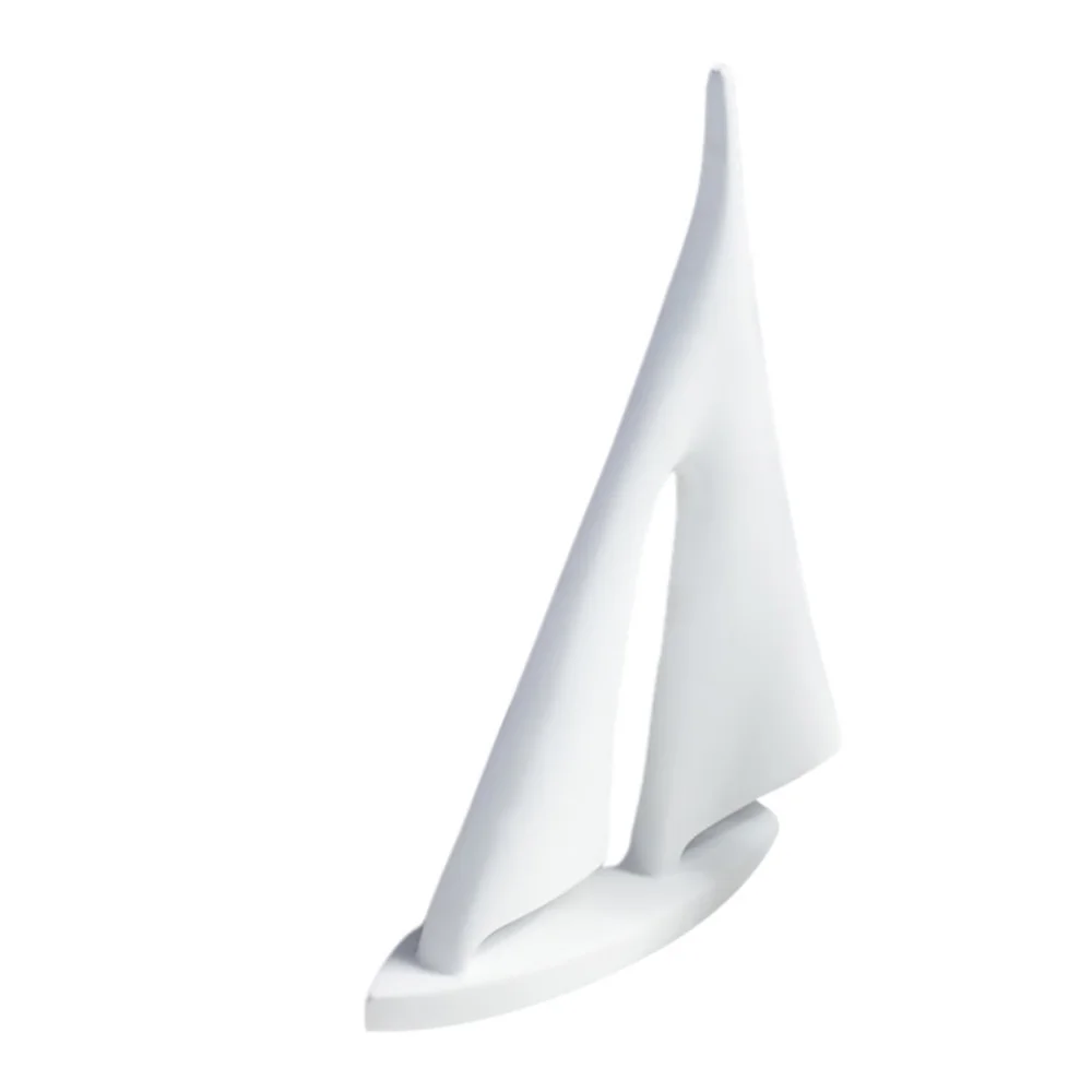 

1pc Resin Craft Sailboat Ornament Desktop Resin Craft Decor Sailboat Decor
