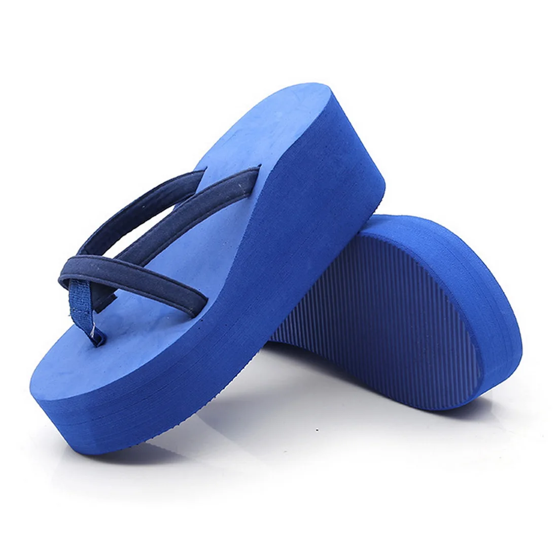 Женские босоножки на платформе высоком каблуке Летняя женская обувь модные