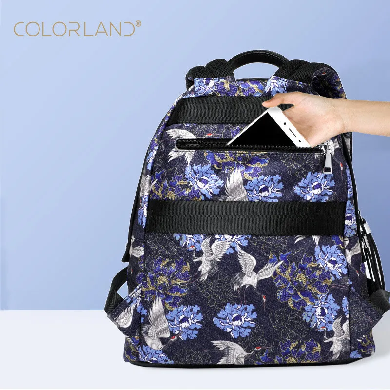 COLORLAND Polyester Diaper Backpack Baby Maternity Bag for Mom Stroller Accessories Nappy Changing Mommy Mother Organizer kanken Infantil Wet bags