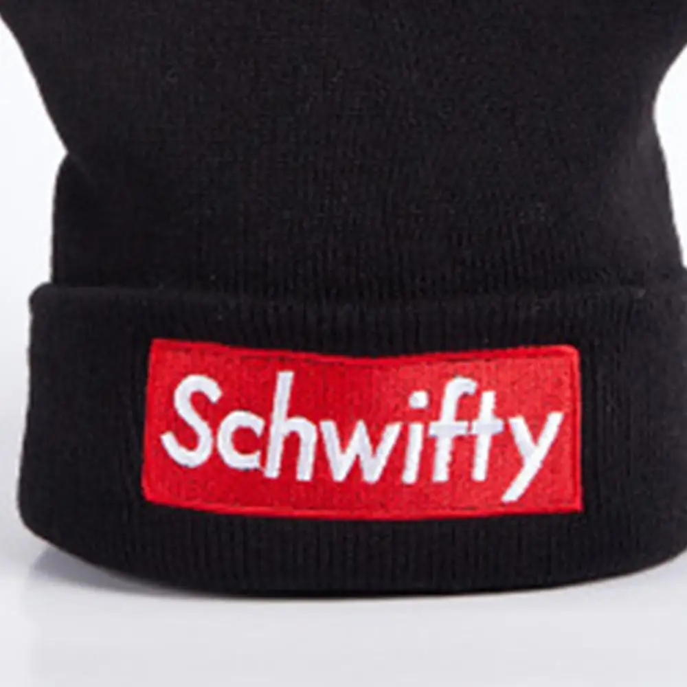 Получите Schwifty шапки бини с вышивкой для женщин и мужчин крутая Зимняя Теплая Лыжная Шапка поп унисекс хип хоп шапки Рик и Морти Skullies