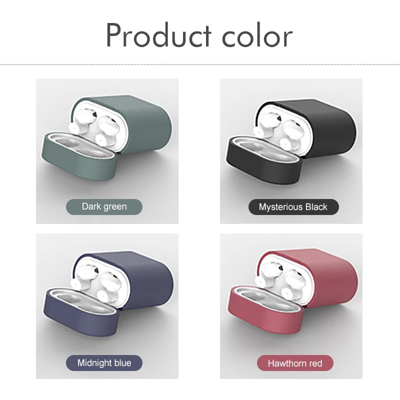 Чехол для беспроводных Bluetooth наушников Xiaomi Airdots Pro 2 Mi Air силиконовый чехол