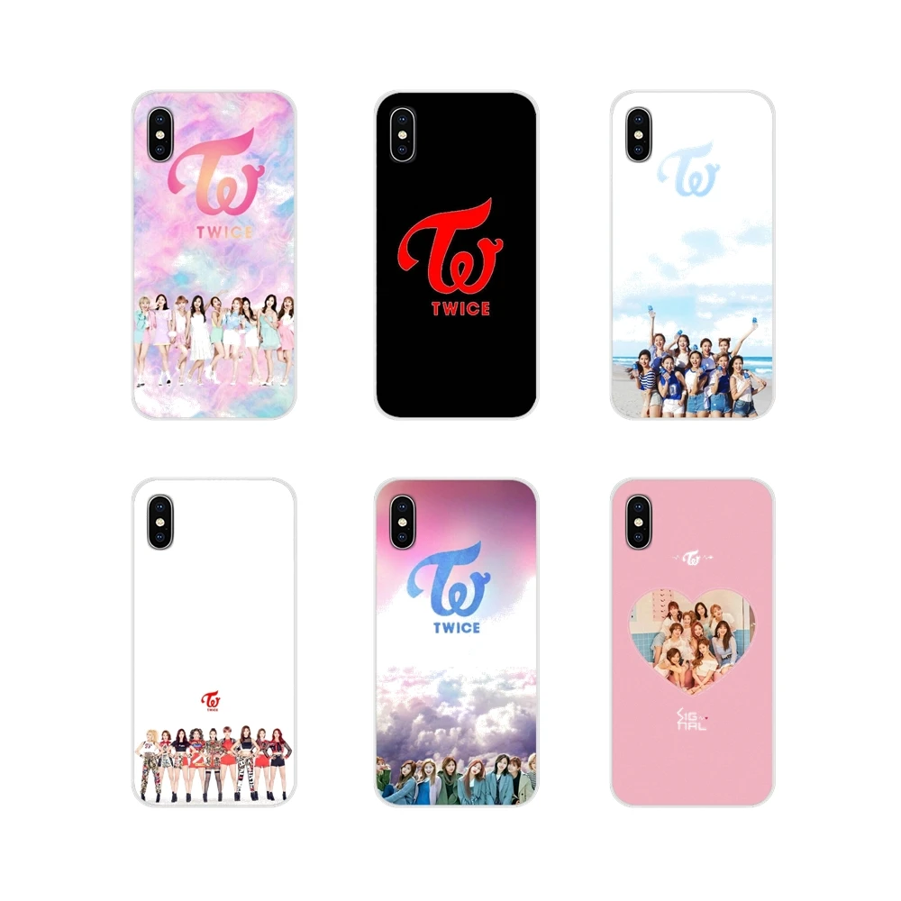 Twice Mina Momo Kpop прозрачные чехлы из ТПУ для huawei G7 G8 P7 P8 P9 P10 P20 P30 Lite Mini Pro P Smart Plus 2017 2018