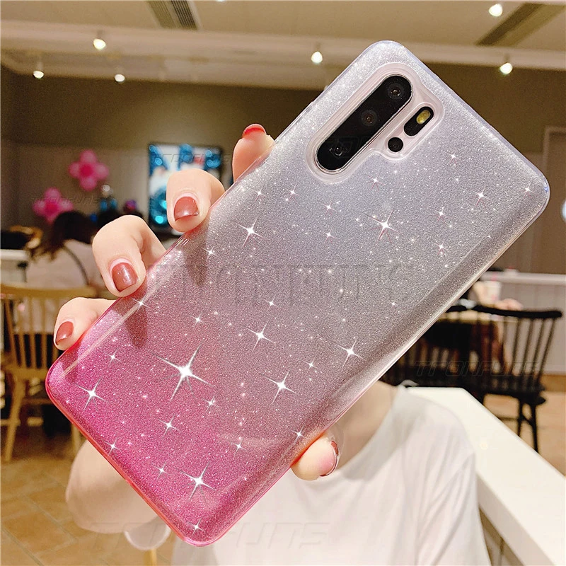 Блестящий чехол для huawei P30 P20 Pro P Smart Plus Y5 Y6 Y7 Prime 2018 Honor 10i 10 8X 8A 8C mate 20 Lite Мягкий