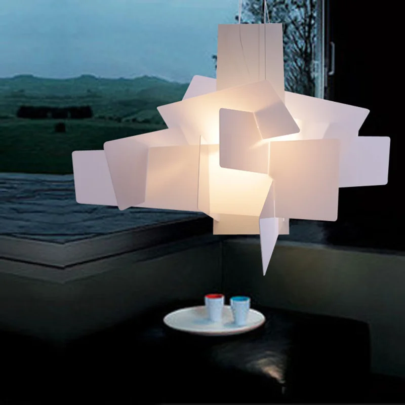 Современная настольная лампа Foscarini Big Bang диаметр 65 см/95 см осветительная арт Pandant