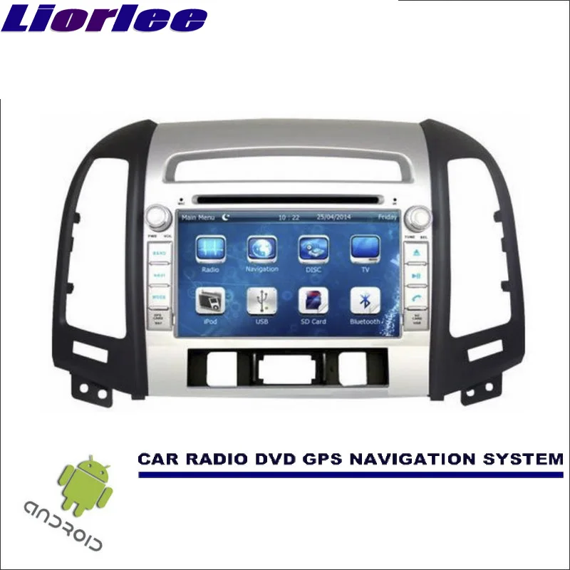 Для Hyundai Santa Fe 2006 ~ 2012 DVD CD GPS плеер радио Navi Стерео HD экран Wince/Android автомобильная