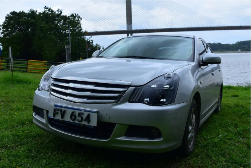 2006~ 2019y автомобиль bupmer головной свет для Nissan Sylphy фары sentra Bluebird автомобильные аксессуары все в светодиодный противотуманный фонарь для Sylphy фары