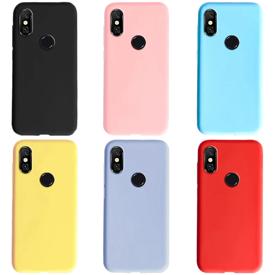 For Xiaomi Mi 8 Case lite Cover Ultra Soft Protective Shockproof Bumper for mi8 mi cases Silicone Back | Мобильные телефоны и