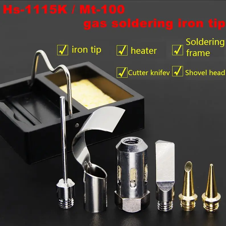 MT-100 Components Soldadura de hierro MT-100 газ портативный Электрический три в одном Железный сварочный электрический Универсальный сварочный Утюг - Цвет: MT-100 Components
