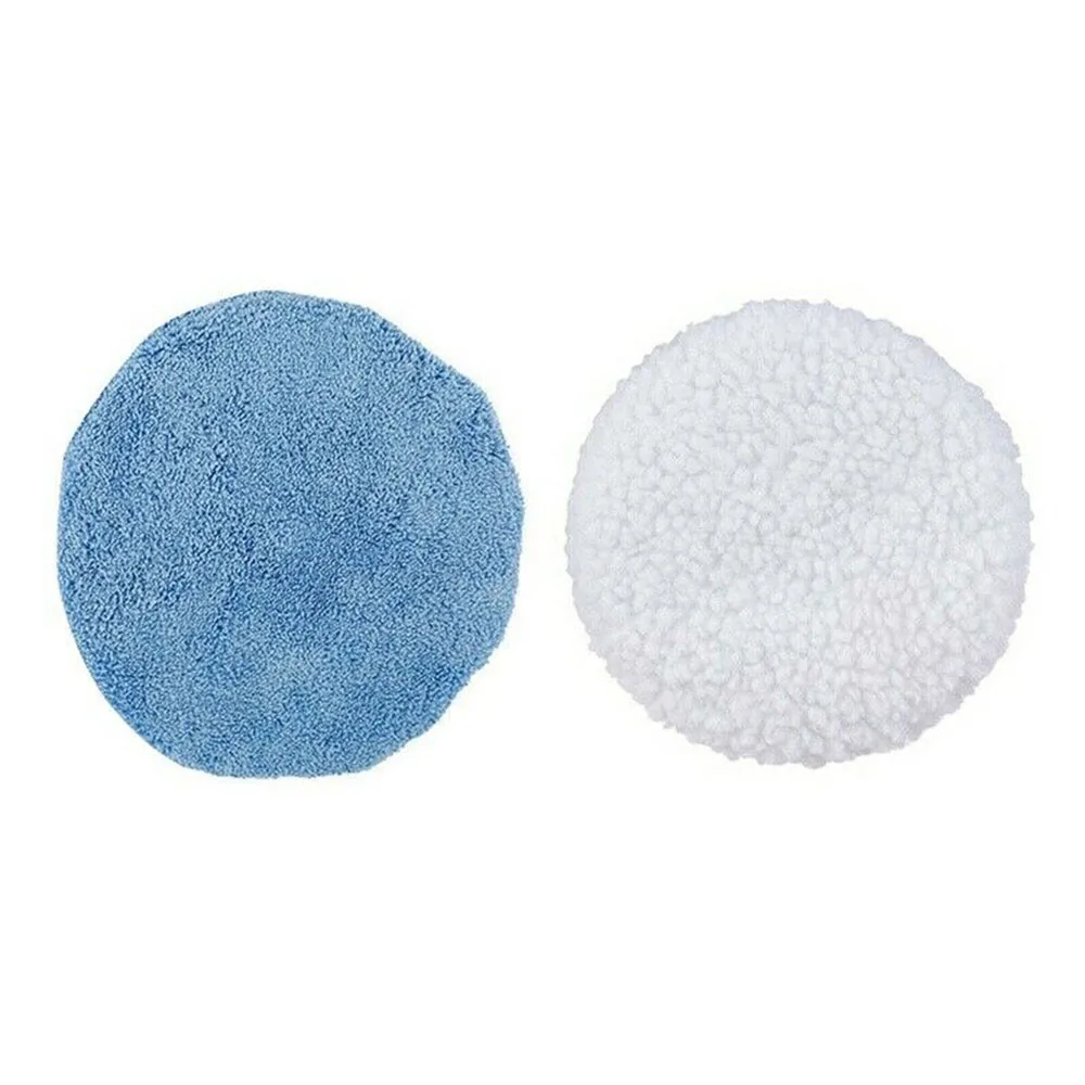 

Washable Cover 5-6Inch Polishing 8PCS Fiber Waxers super fine Bonnet Car