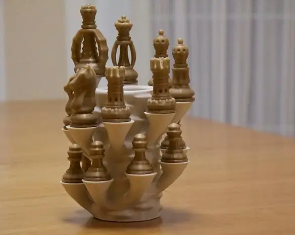 Шахматы ювелирная стойка услуги 3d-печати быстрый прототип в соответствии с вашим