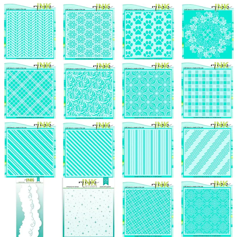 

New Arrival Plastic Stencil Template For Diy Stencil Scrapbooking Paper Card Making Photo Album Decoration Craft Stencil