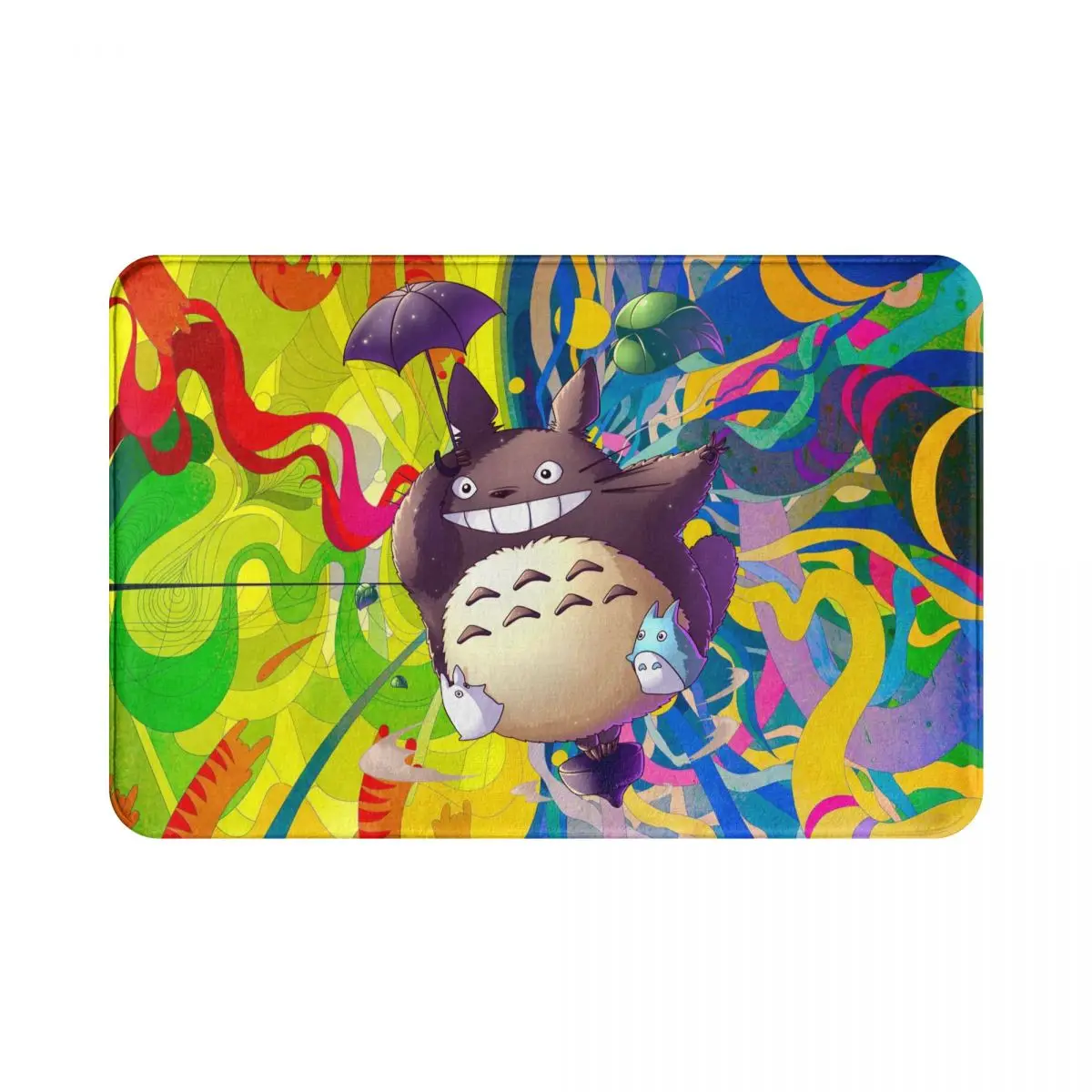 

Кухонный коврик, коврик для входной двери в спальню, Мой сосед Тоторо, домашний коридор, напольное украшение для гостиной, ковер для ванной, ...