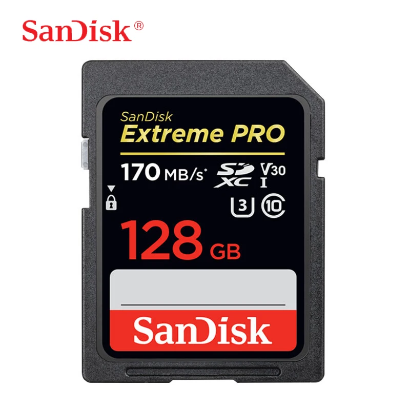 SanDisk SD карта класс 10 16 ГБ 64 128 256 ГБ|Карты памяти| |