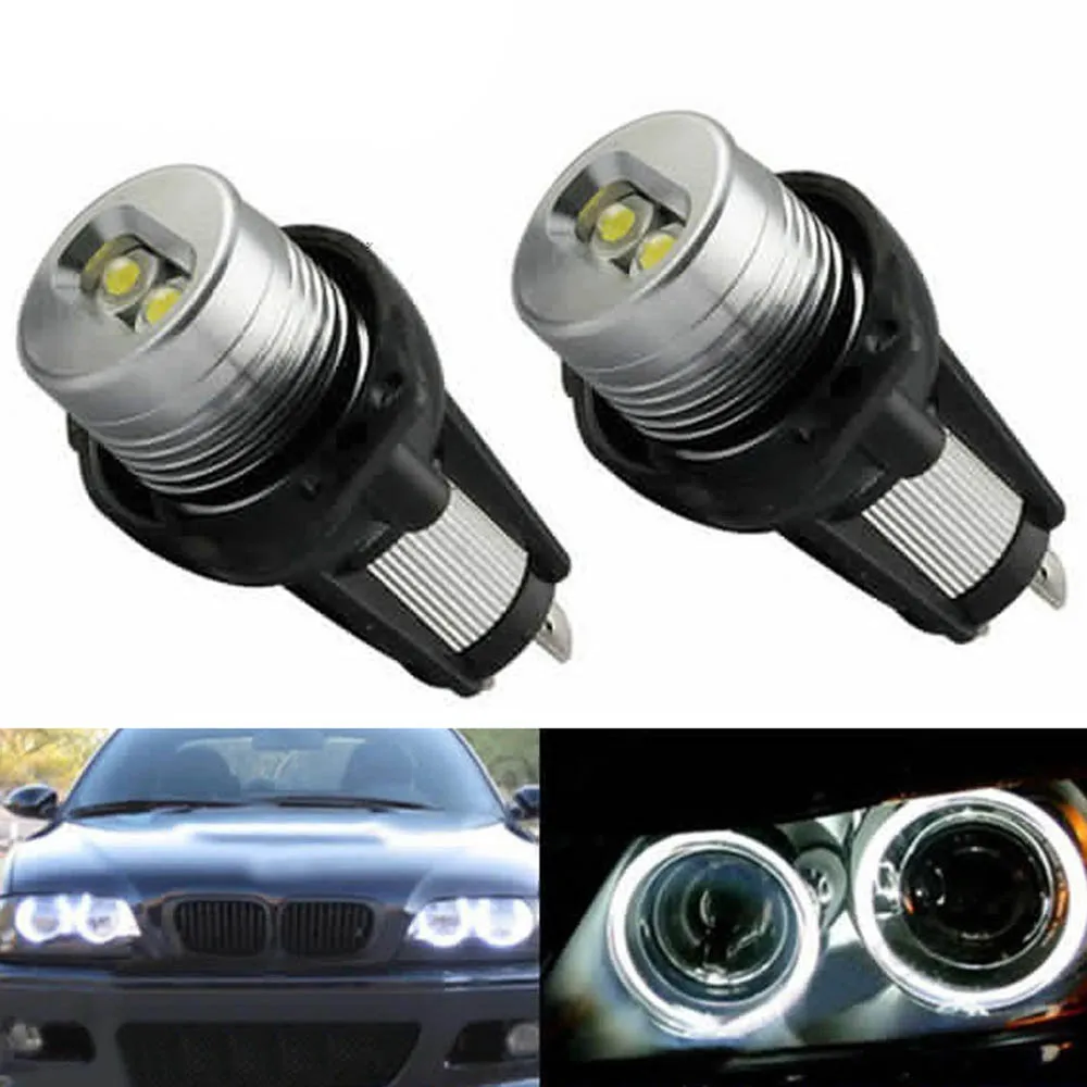 2 шт. высокое Мощность 20 Вт светодиодный автомобиль Ангел глаз светильник s Для BMW