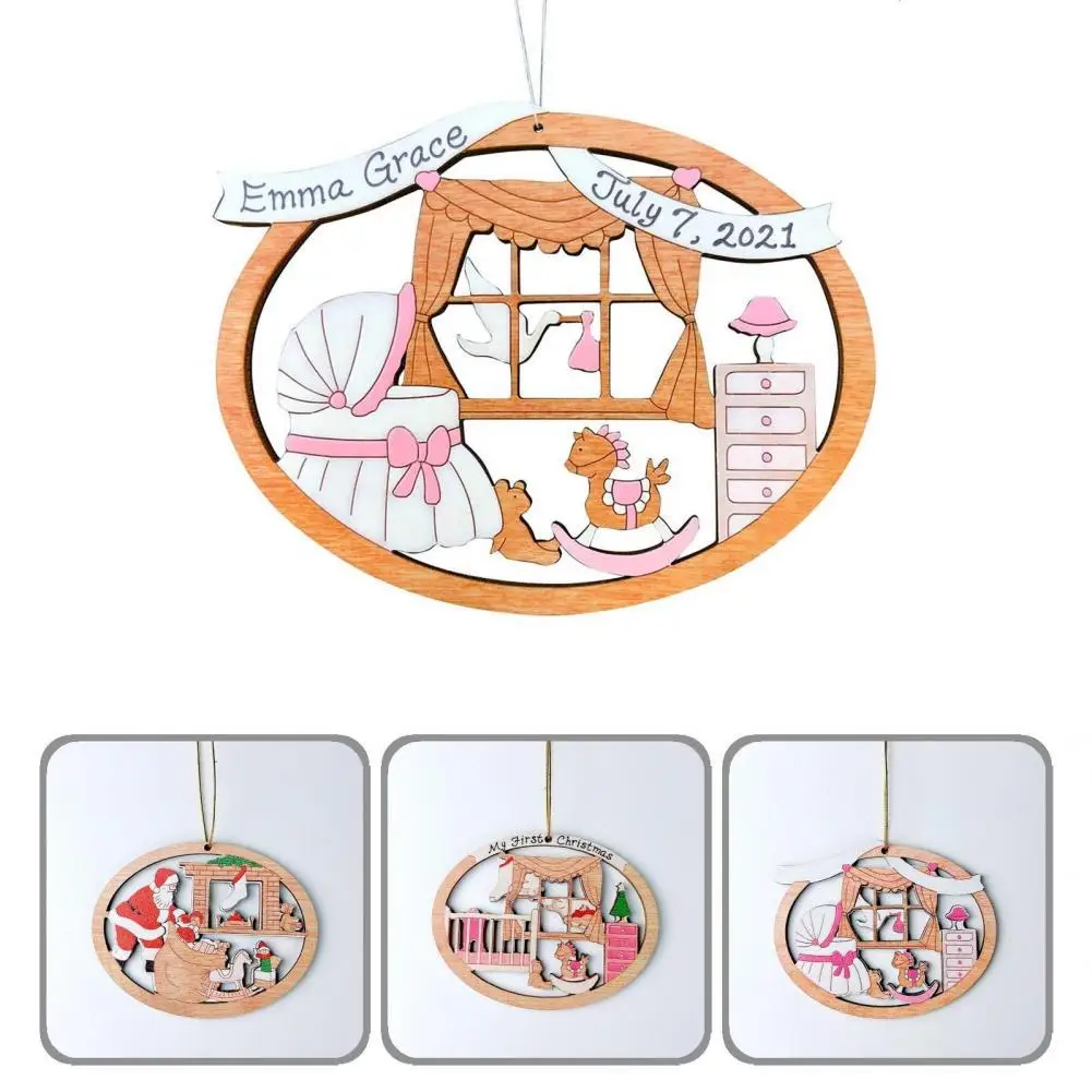 

Ornamental Eco-friendly Cute Santa Claus Christmas Ornaments Party Accessories
