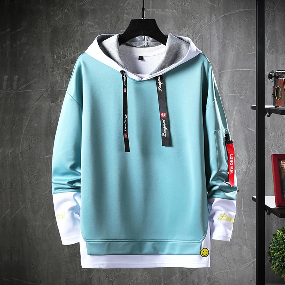 

Men Casual Hoodie Sweatshirt 2021 Japanese Style Hip Hop Casual Sweatshirts Harajuku Streetwear Male Hoodies Tops