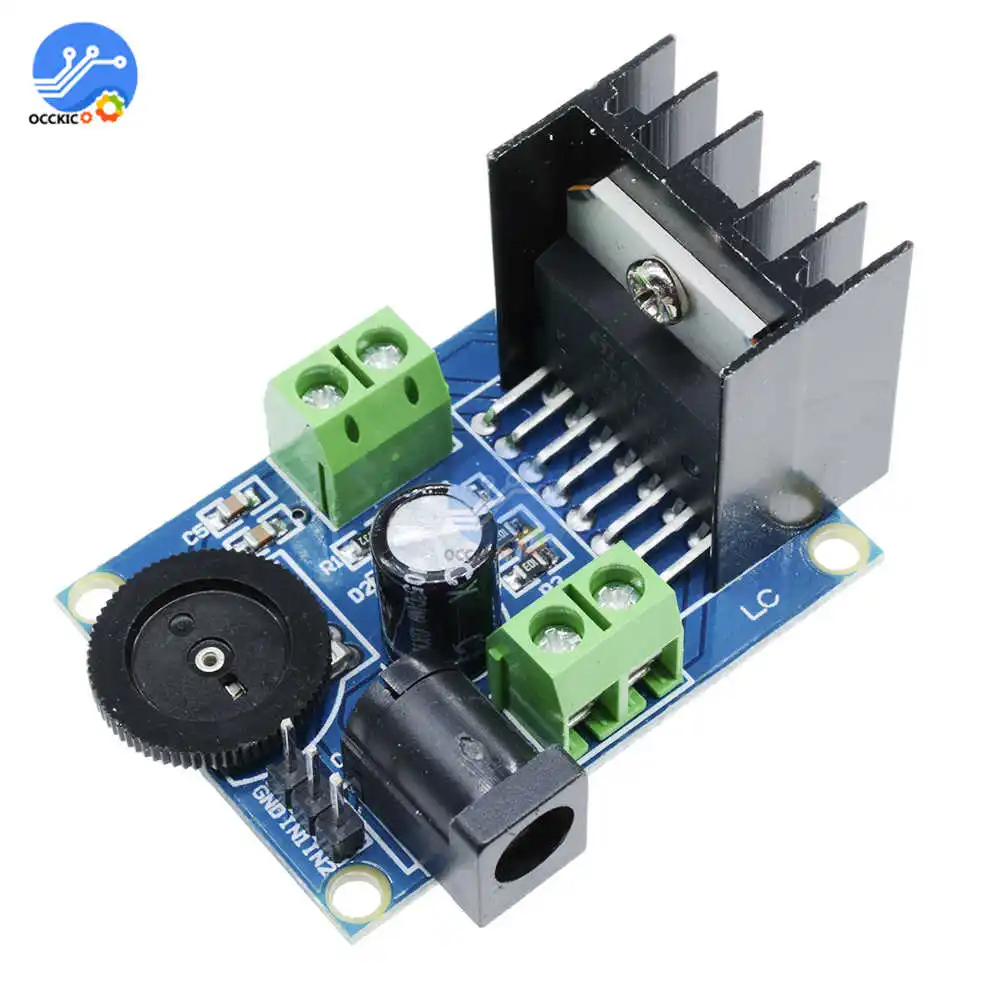 Аудио Мощность усилитель с источником питания от постоянного тока 6 до 18 лет в