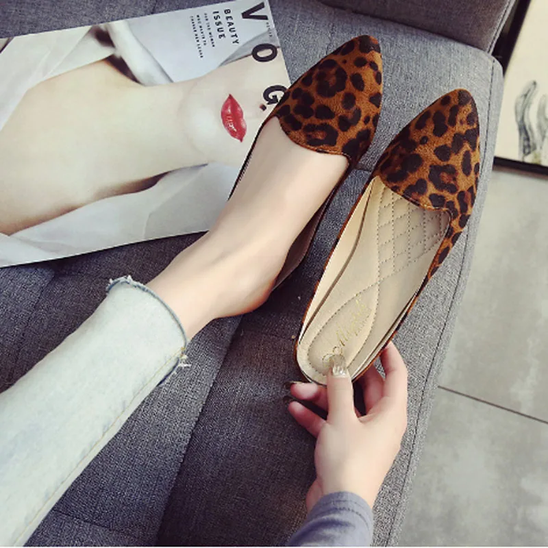 

Women's casual shoes, women's sports shoes, women's flat shoes, women's classic leopard shoes, shallow soft soles