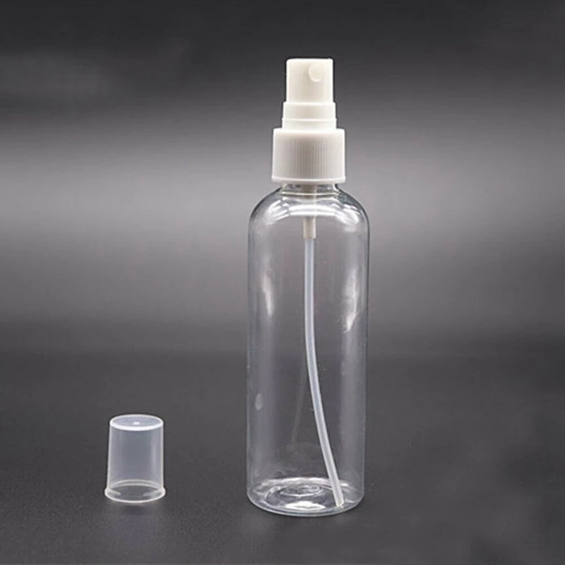 50 шт. 100 Ml прозрачный пластмассовый распылитель для духов маленький мини пустой