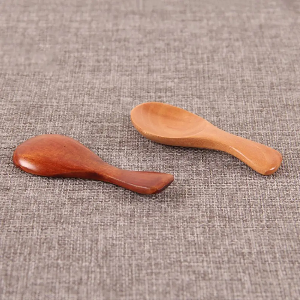 Широкая ложка для молочного порошка с короткими ручками деревянные чайные ложки