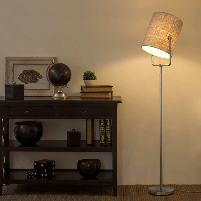 

Floor lamp living room creative simple modern European Nordic floor lamp bedroom vertical lamp