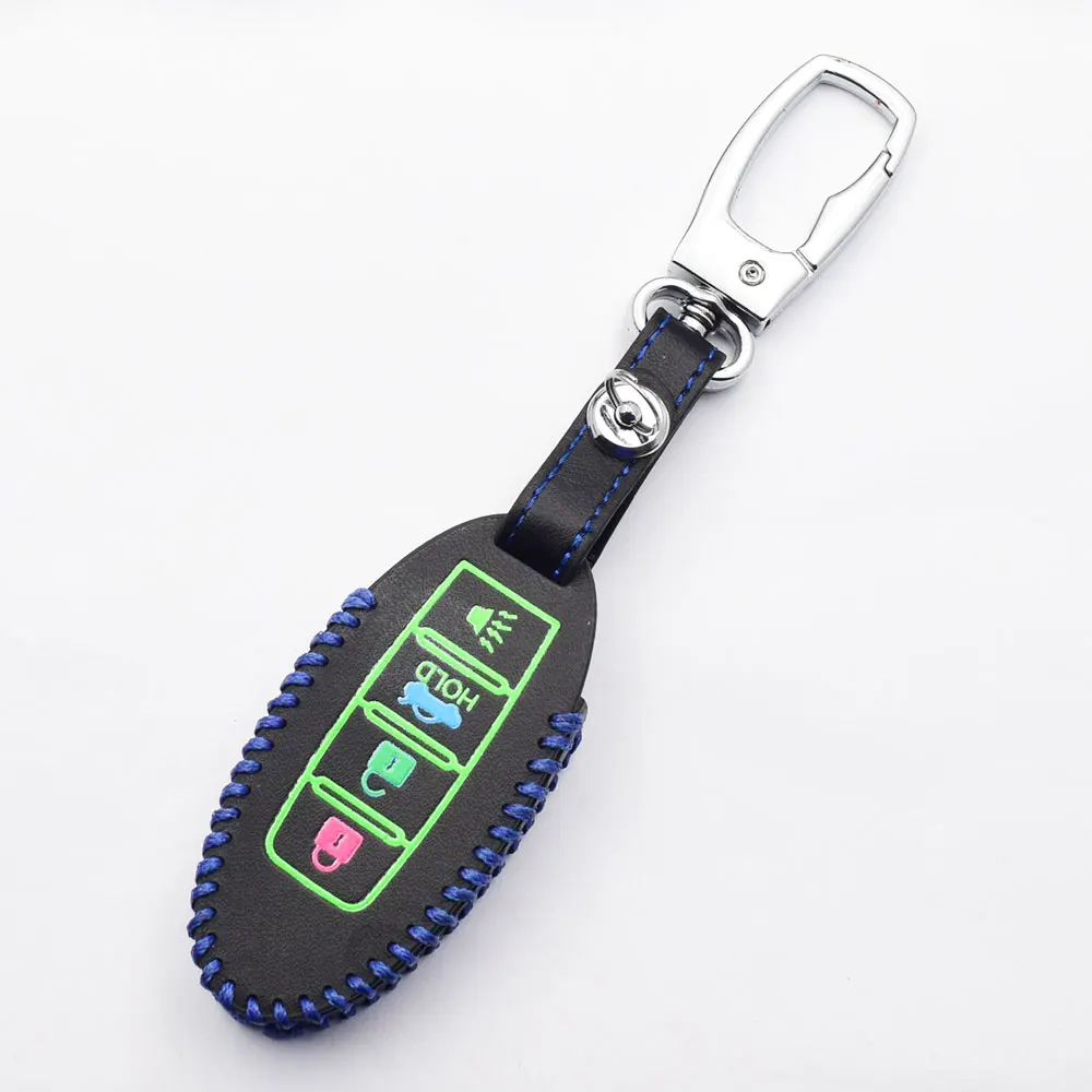 Car Key Cover For Nissan Altima Maxima Murano Gt-r Infiniti G35 QX56 FX35 Q50 G37 M35 QX60 I35 QX80 Q60 QX30 Remote Fob Case | Автомобили