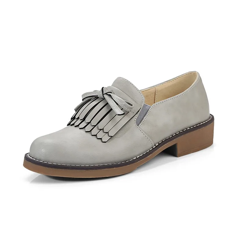 

OversizedFashion simple fringe single shoes summer flat ladies women shoes woman