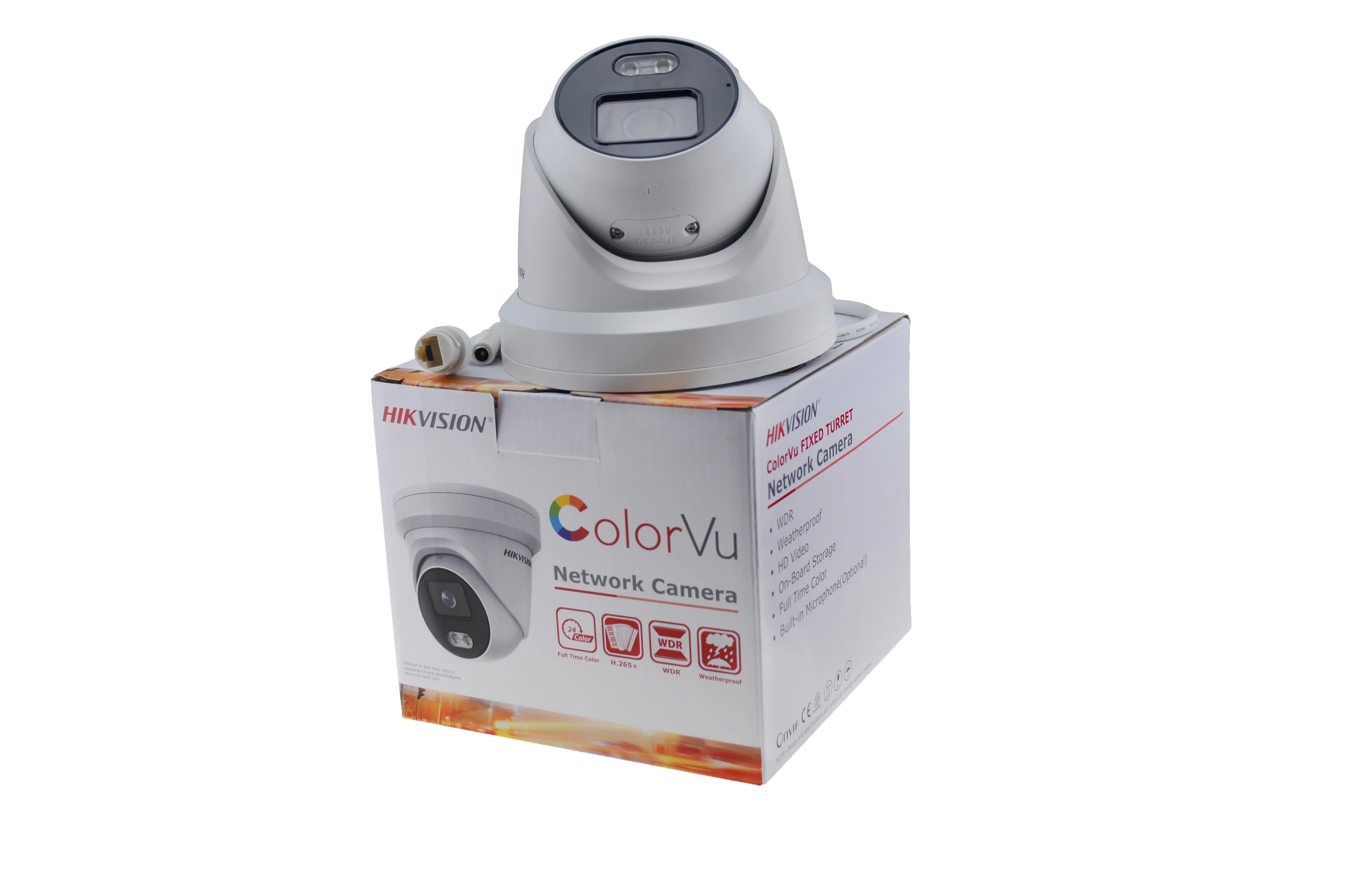 Hikvision 4MP IP Камера ColorVu DS 2CD2347G1 LU HD PoE H.265 + AcuSense красочные Ночное видение открытый