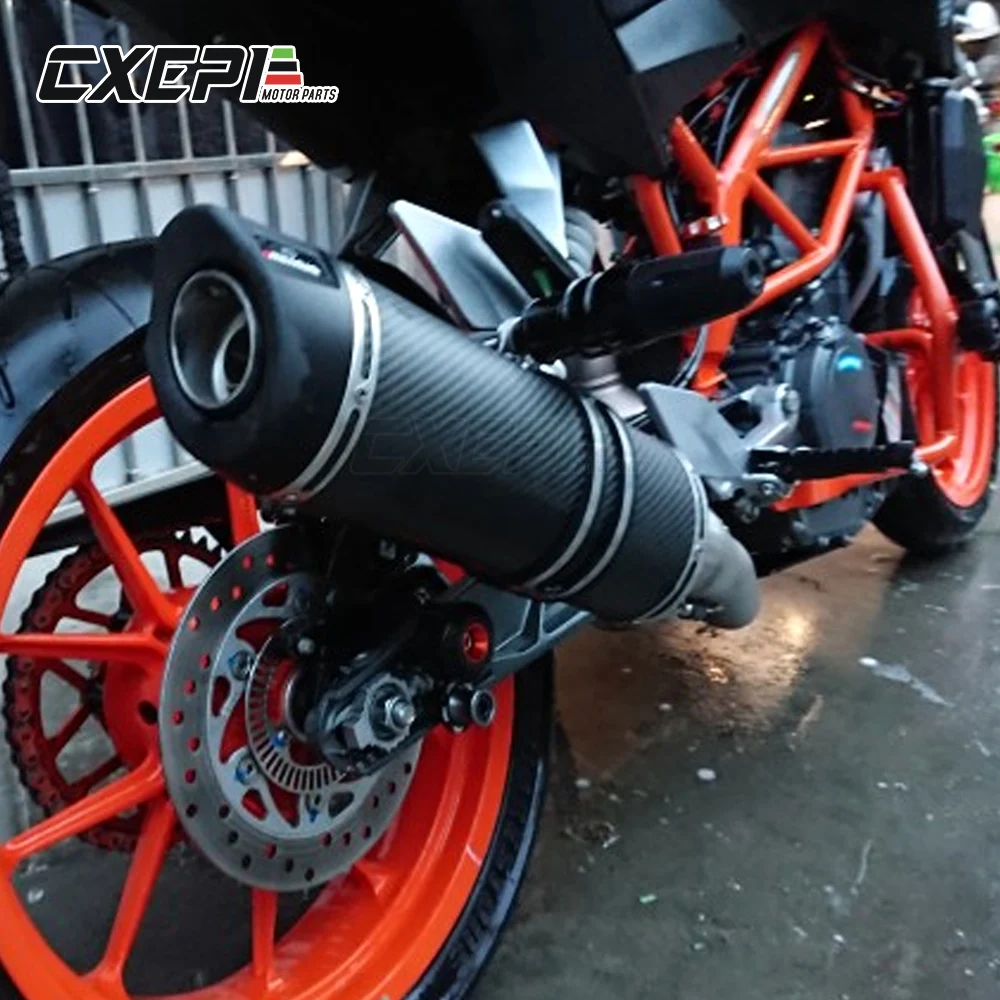 Оранжевый мотоциклетный каркас Краш колодки для KTM DUKE 390 RC 390 DUKE390 RC390 выхлопные Ползунки Краш протектор