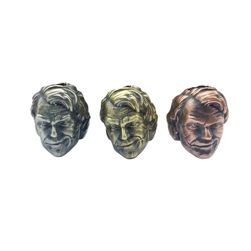 Ретро-брелки с бусинами в виде ножа Джокера латунные ремешки для рукоделия