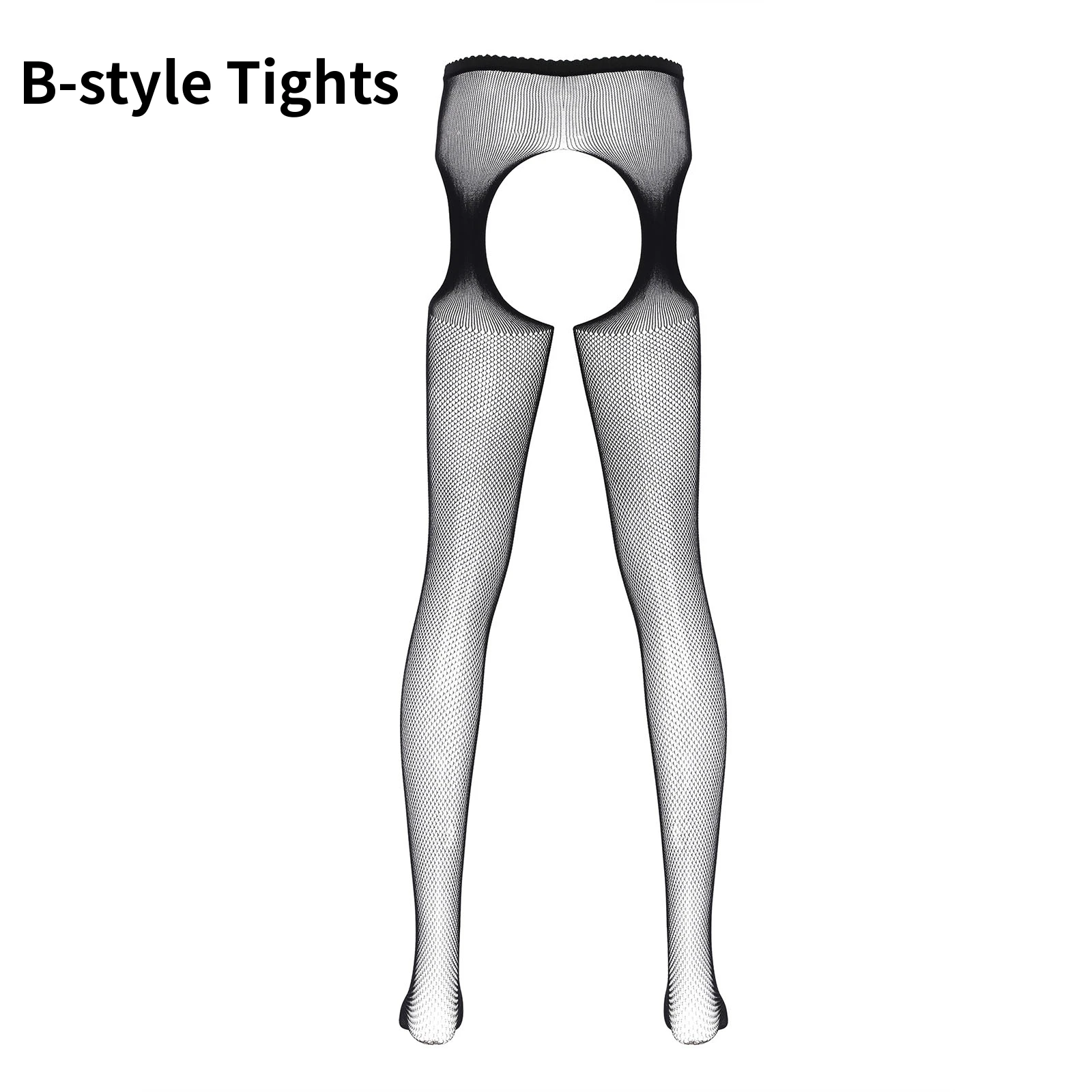 

2021 New Sexy Tights for Man Gay Exotic Male Underwear Sissy Fashion Lingerie Open Crotch Garter Pantyhose Collants pour hommes