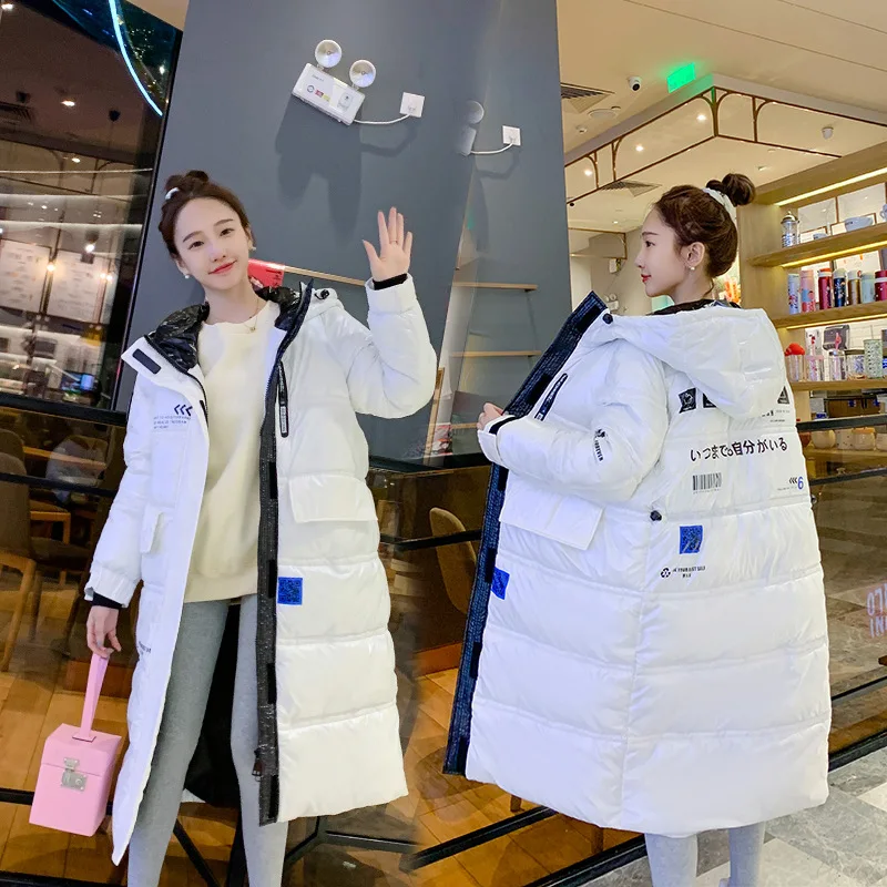 

Winter Long Model Women's Jacket Coat Warm Fashion Women Parkas High-Quality Women Coat Brand New Design