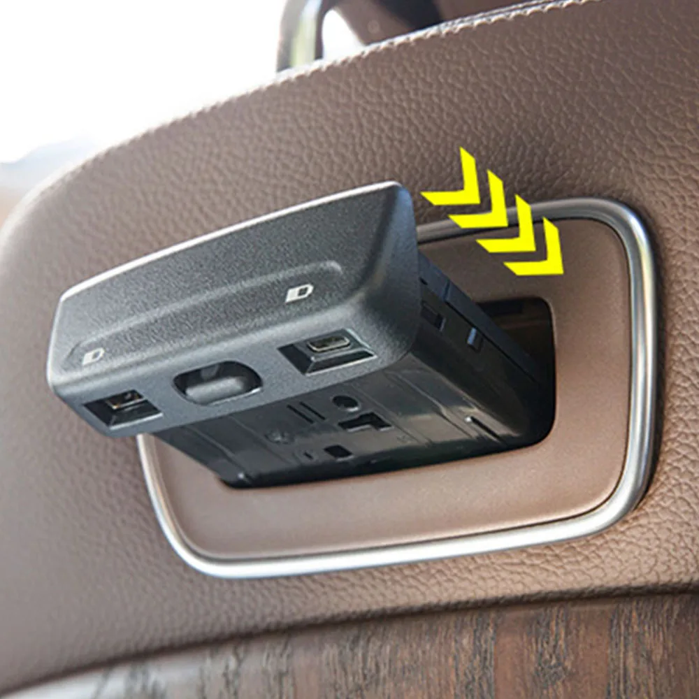 Оригинальный разъем для зарядного порта USB Mercedes-Benz C/E/GLC class w205 w213 x253 C200L GLC300 E200L E300L |