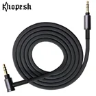 Аудиокабель Khopesh, штекер-штекер, 3,5 мм, для Sony MDR-ZX770BN, WH-H900N, WH-H800, шнуры для наушников, сменный кабель для наушников