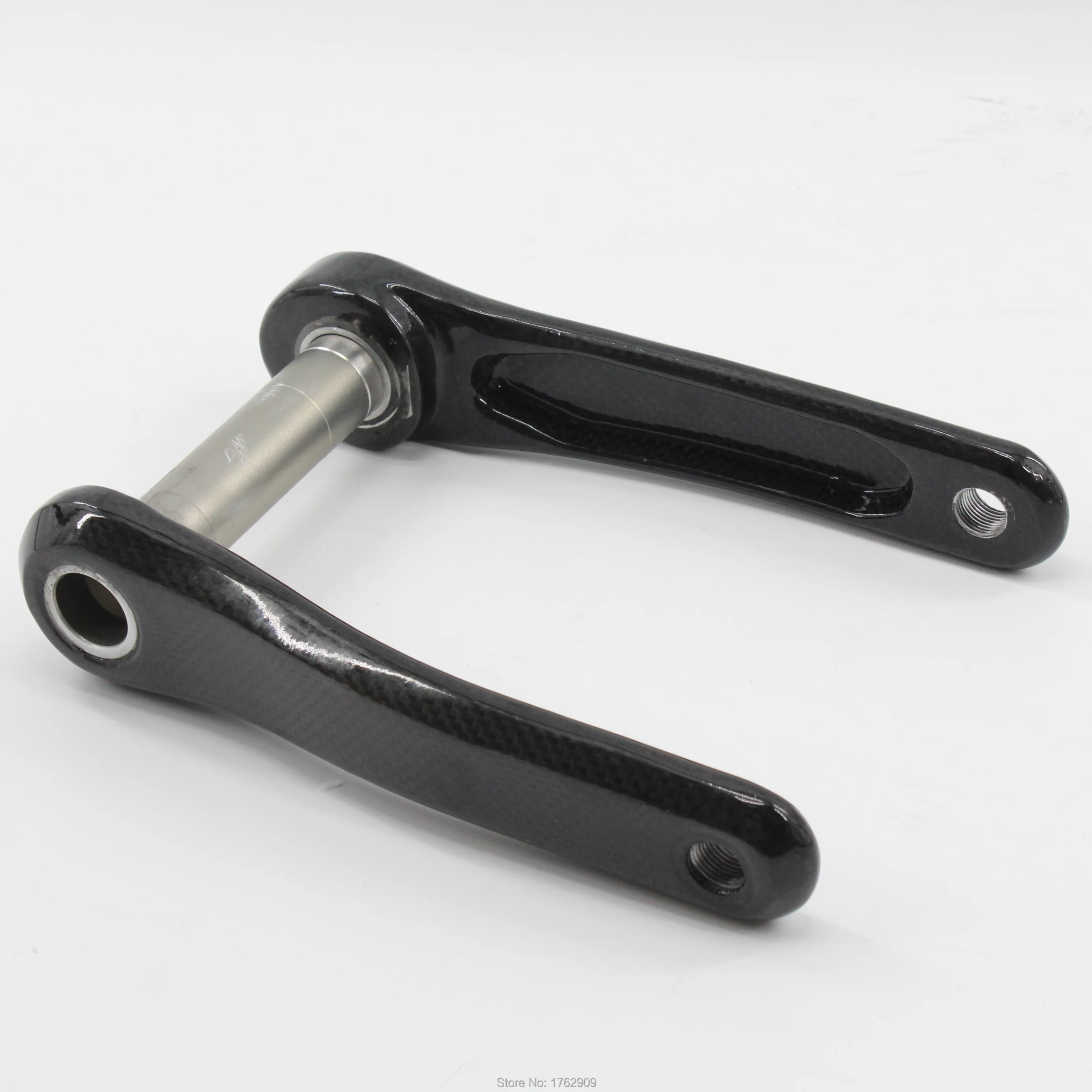 New Climbing bike 3K full carbon fibre bicycle crank with alloy bottom bracket Axis 24mm 170mm MTB lightest parts Free shipping | Спорт и