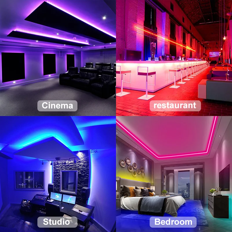 

1M 2M 3M 5M 10M LED Strip Light Flexible Lamp USB Bluetooth Led Lighting 5050 RGB Tape Diode For TikTok Light TV BackLight Party