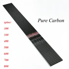 Linkboy стрельба из лука 12 шт позвоночник 250-800 ID 6,2 мм карбоновые стрелы валы традиционный блочный лук Охота стрельба